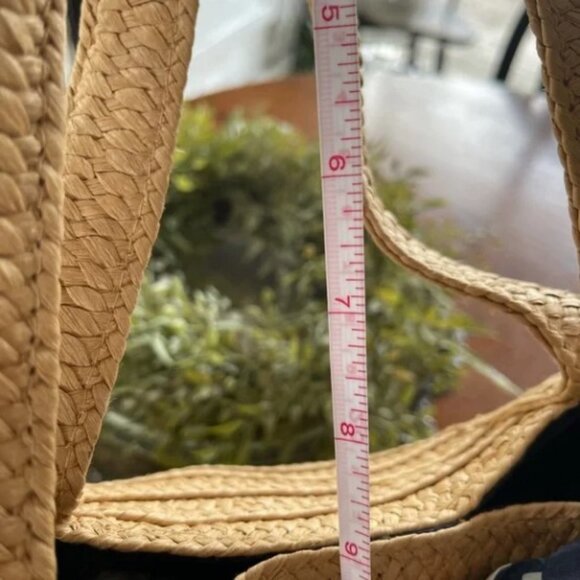 DRAPER JAMES Woven Straw Tote Bag - Picture 8 of 10